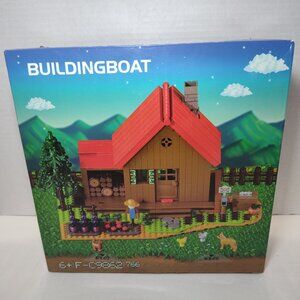 Buildingboat F‑C9862 Farmhouse Building Set 766pcs – New Sealed Modular Blocks